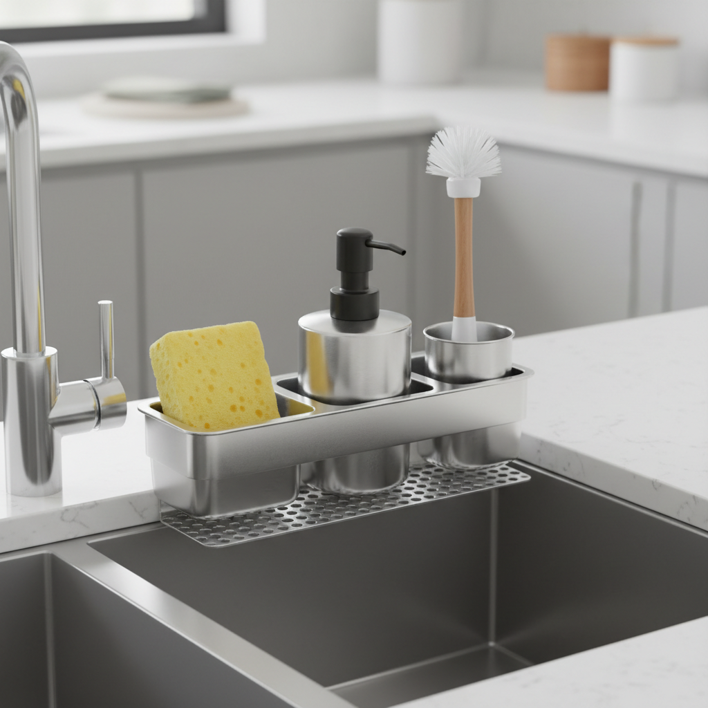 Multifunctional Sink Caddy Organizer
